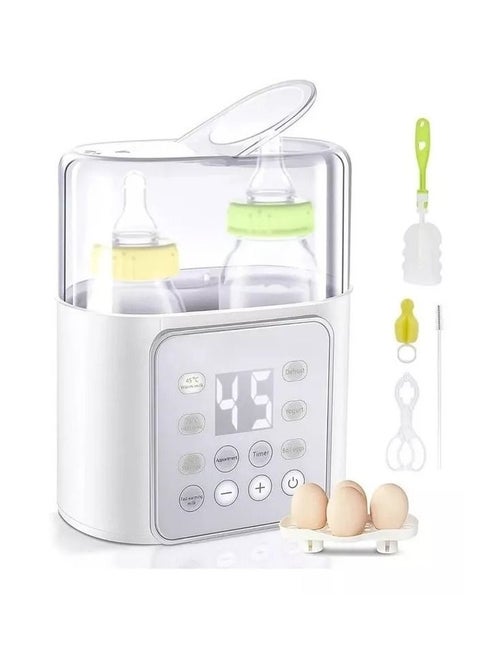 Bottle heater for dual sterilizers