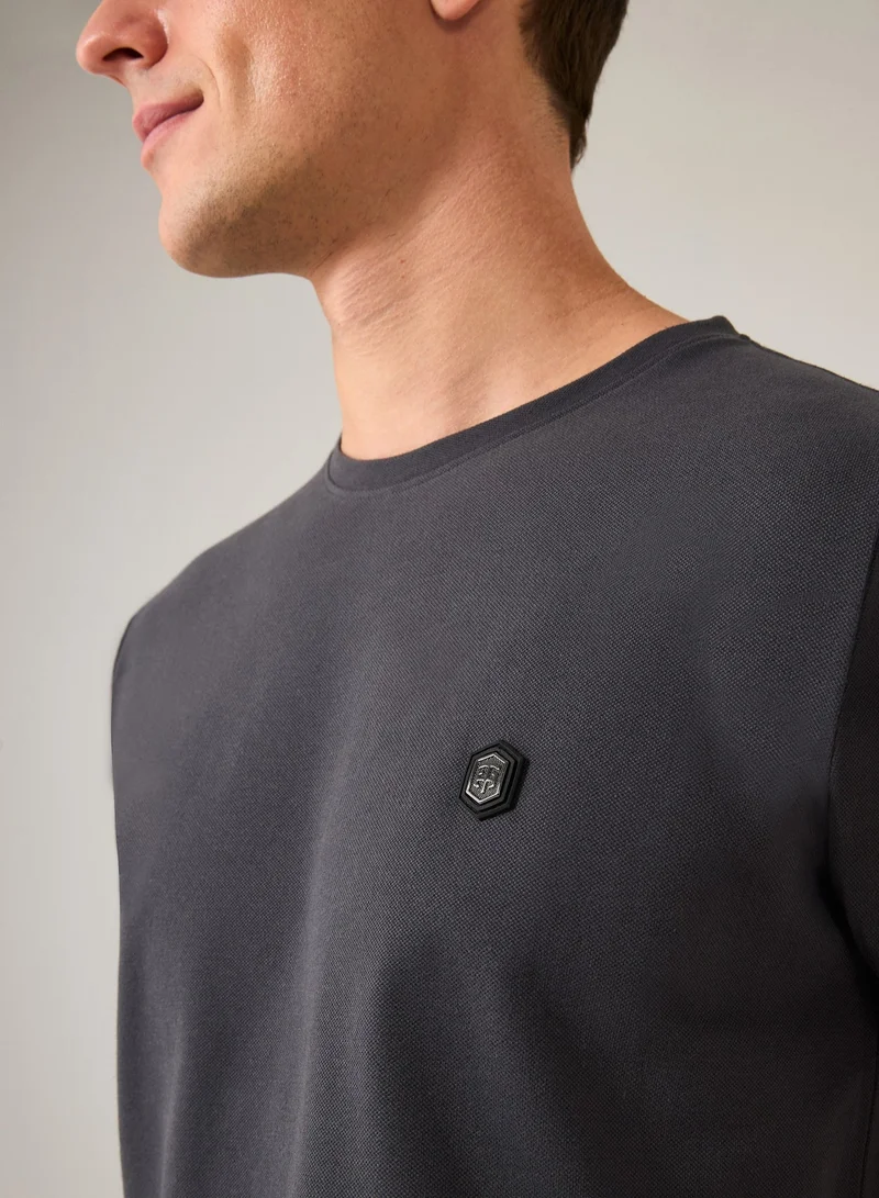 Theodore  The Iron Grey T-shirt for Men | Best Price UAE