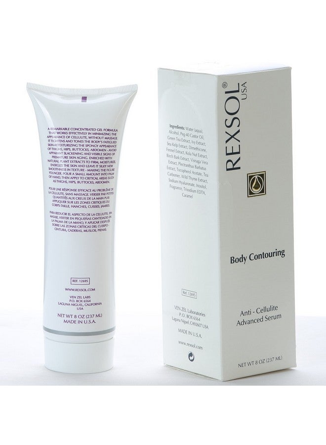 REXSOL Body Contouring Serum Anti Cellulite Advanced Serum (237 Ml / 8 Fl Oz) - Image 2