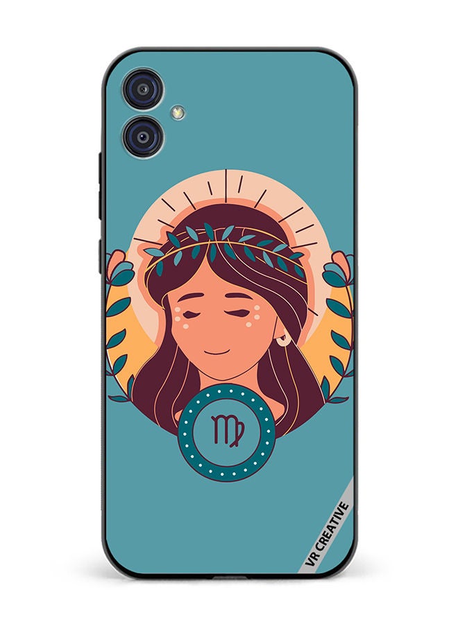 VR CREATIVE Protective Case Cover For Samsung Galaxy M04/F04 Virgin Zodiac Signs Design Multicolour - Image 1