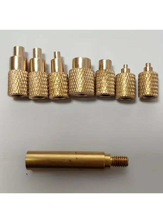 8pcs M2 to M8 Brass Heat Insert Tool for 3D Printer with Soldering Iron - Image 1