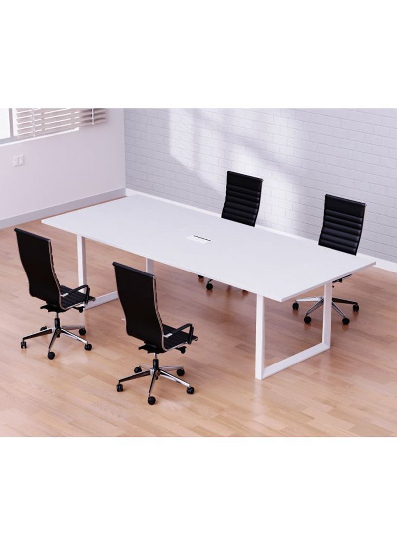 Mahmayi Vorm 136-18 4 Seater White Conference-Meeting Table