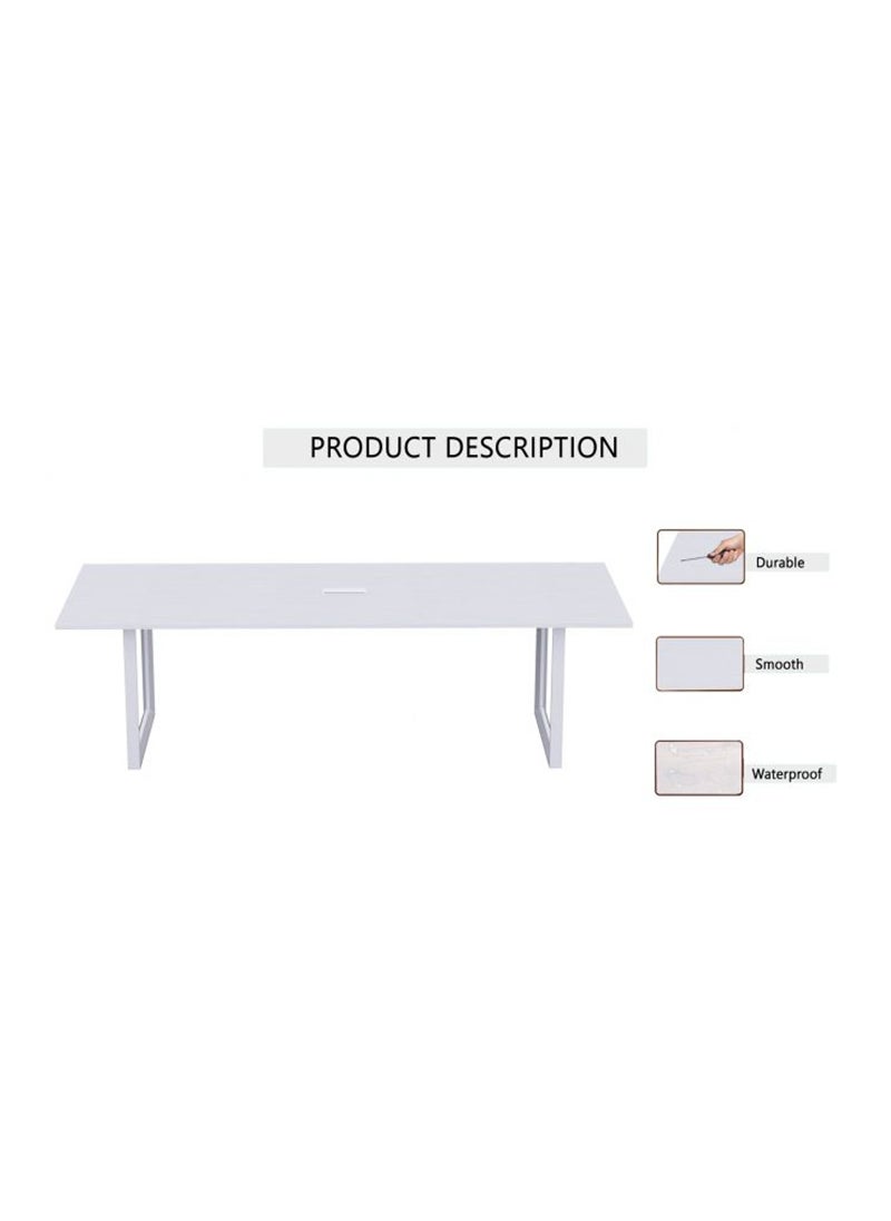 Mahmayi Vorm 136-18 4 Seater White Conference-Meeting Table
