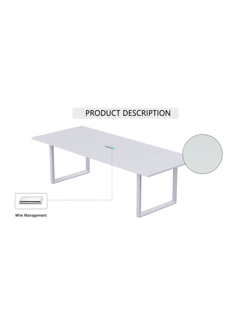 Mahmayi Vorm 136-18 4 Seater White Conference-Meeting Table