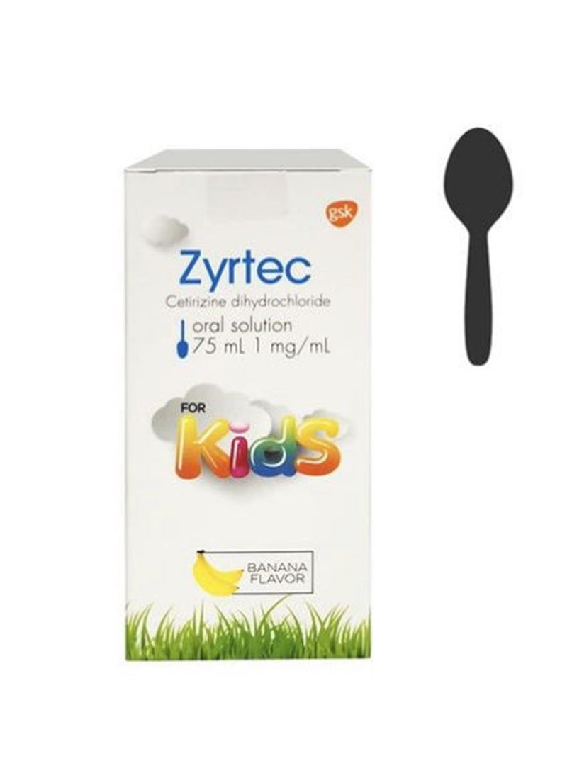 Zyrtec Syrup 75Ml