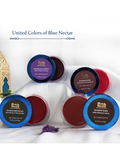Blue Nectar Blue Nectar Lip Cheek Eye Tint with goodness of Nourishing Ghee Shea Butter Rose Lip Stain with multiple flavors Sulphate and Paraben Free 10g  - Image 2
