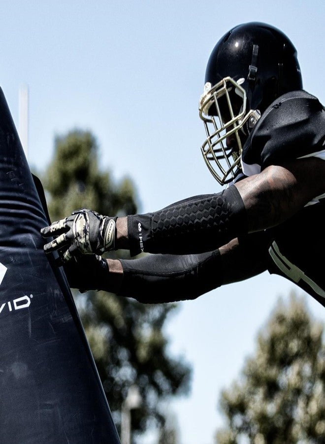 Mcdavid Hex Padded Forearm Compression Sleeve for Football & Contact Sports, Moisture Wicking to Keep You Dry & Cool, Includes 2 Sleeves X-Small - Image 5