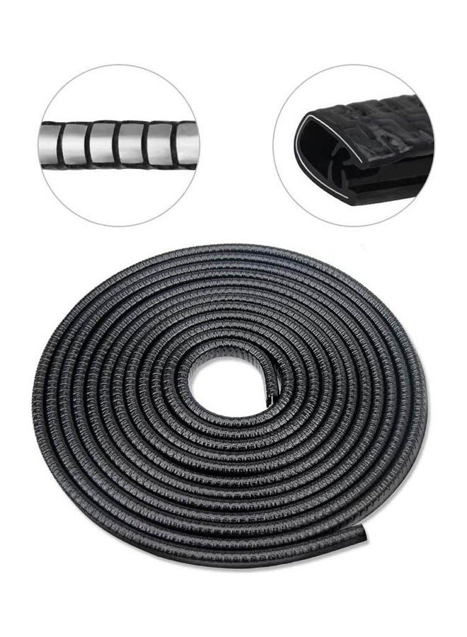 NIBEMINENT Car Door Edge Guards Universal Fit Rubber U Shape Trim Molding Protector Automotive Entry Guard