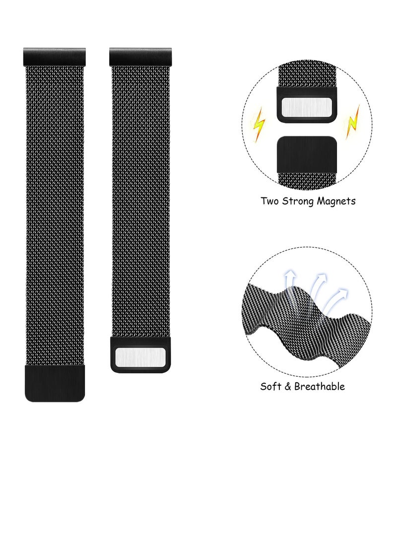 SYOSI Metal Band Compatible For Samsung Galaxy Watch 4 Band 44mm 40mm Galaxy Watch 4 Classic Band 46mm 42mm, 20mm Stainless Steel Band Replacement for Samsung Watch 4 40mm 44mm 42mm 46mm Women Men  - Image 3