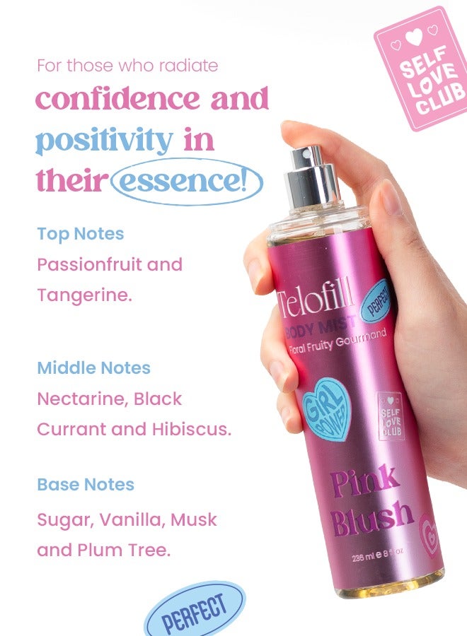 تيلوفيل Pink Blush Body Mist - Image 3