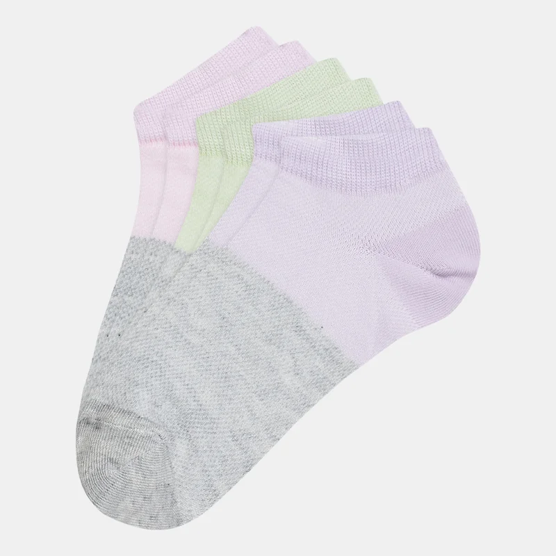 Women's Lightweight Ankle Socks (3 Pack) - S/M