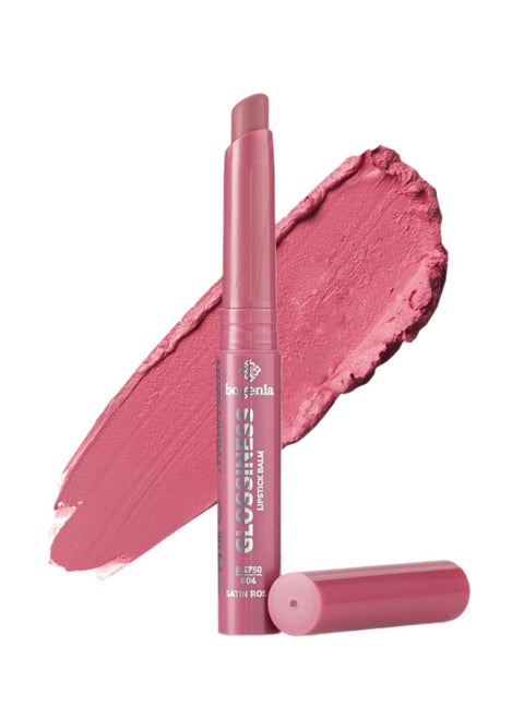 Bogenia Glossiness Lipstick Balm Satin Rose BG750.004