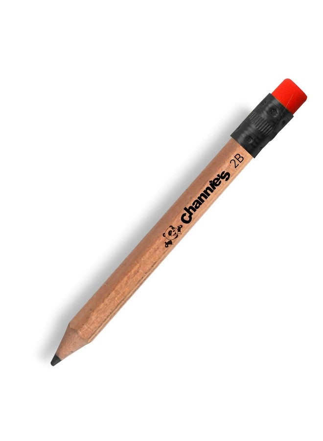 Channie's My First Pencil, Easy-to-Hold Jumbo Pencils for Preschoolers, Kindergarteners & 1st Graders, Brown Wooden 2B Fat Pencils for Kids Ages 3-7, 2 Pack (5 Each) + Sharpener - Image 5