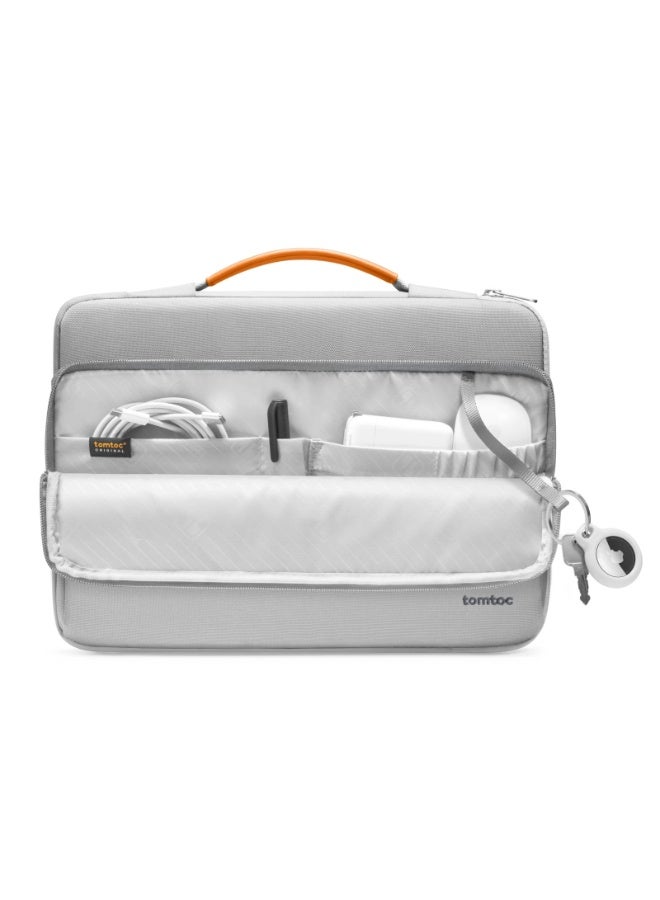 Tomtoc Defender-A14 360 Protective Laptop Carrying Case for 13-inch MacBook Air M2/A2681 M1/A2337 2022-2018, MacBook Pro M2/A2686 M1/A2337 2022-2016, Shock-Proof, Water-Resistant Laptop Accessory Eco-Friendly Sleeve Bag - Image 2