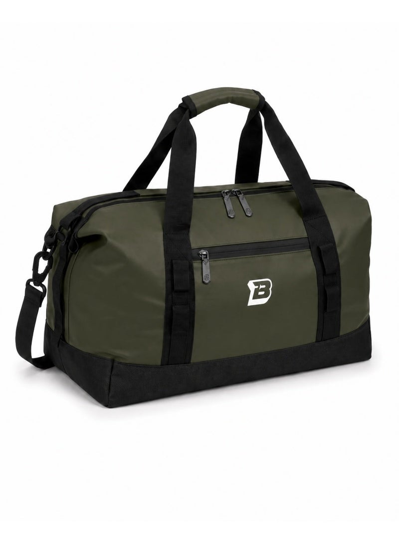 BRISK DFL004 - Waterproof Large Two-Tone Gym Duffel Bag for Men & Women - Durable Sports & Travel Bag - Image 1
