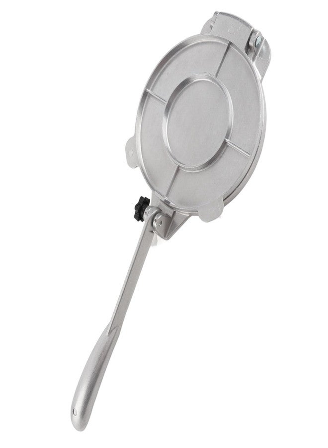 Bewinner Aluminum Alloy Tortilla Press, Manual Tortilla Maker, Dough Press,Flour Tortilla Press, Rotis Press, Tortillera Pataconera for Pizza Pie Patty Making (16cm Silver) - Image 1