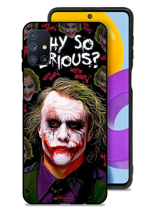 Tolwak Samsung Galaxy M51 Protective Case Cover Why So Serious - Image 1