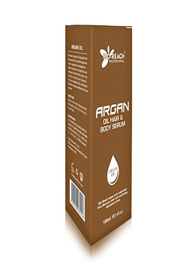 BIO-Reach سيروم بيو-ريتش بزيت الأرغان للشعر والجسم / زيت الأرغان لنمو الشعر، والوجه، والبشرة، وسيروم للشعر، مرطب، نقي وطبيعي 100%، 100 مل - Image 5