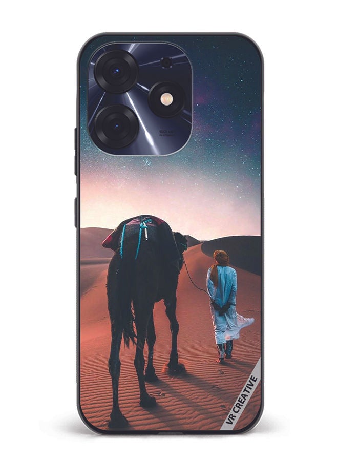 VR CREATIVE Protective Case Cover For Tecno Spark 10 Pro Camel Design Multicolour - Image 1