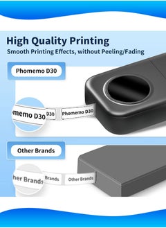 Mi VAZA Wireless Label Maker - Portable Thermal Label Printer - Bluetooth Labeler - Sticker Machine Built-in Rechargeable Battery - Office Supplies - Food Label  - Image 5