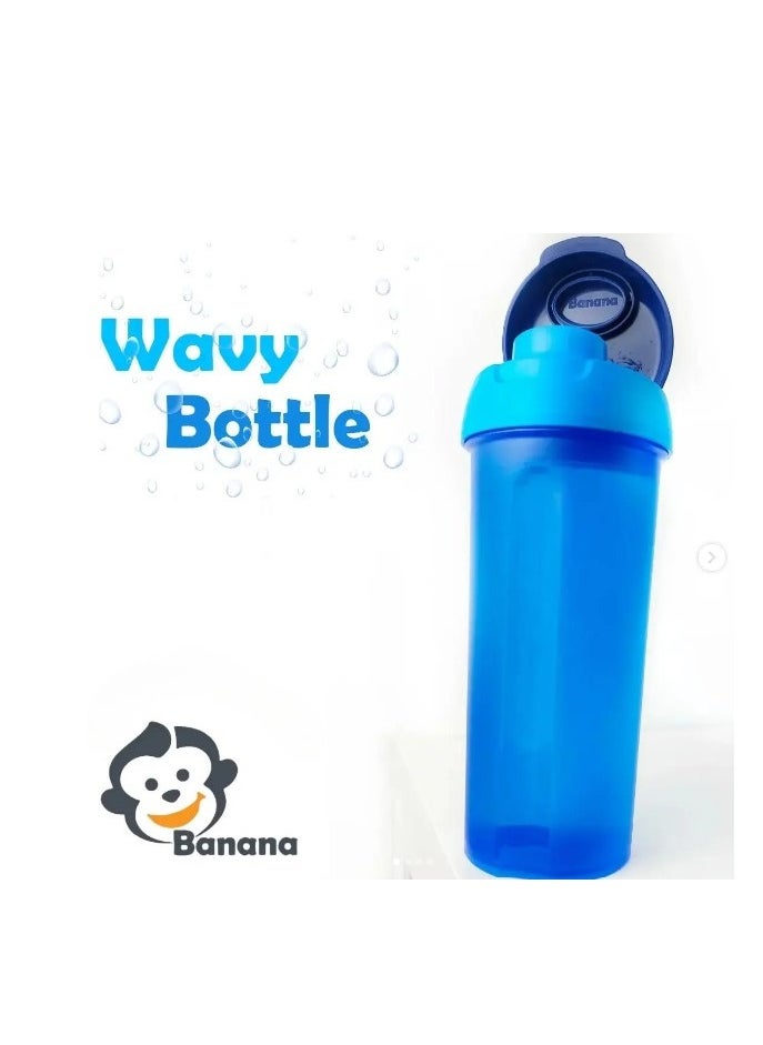 Banana Banana Water Bottle Plastic Outdoor Sports Drink - 600 ml  - Image 2