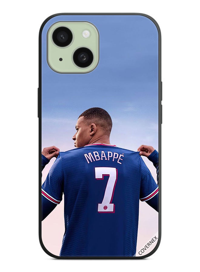 Covernex Protective Case Cover For Apple iPhone 15 Kylian Mbappe - Image 1