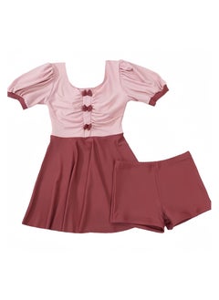 RedMapleTEK Girls Swimwear for Little, Medium and Large Girls New Sports Little Girls Swimwear Professional Swimwear  - Image 1