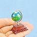 RillyRellow Miniature Globe Dollhouse 112 Scale Globe Tiny Terrestrial Globe Model for Mini Dollhouse Decorating Furniture DIY Decortion - Image 4