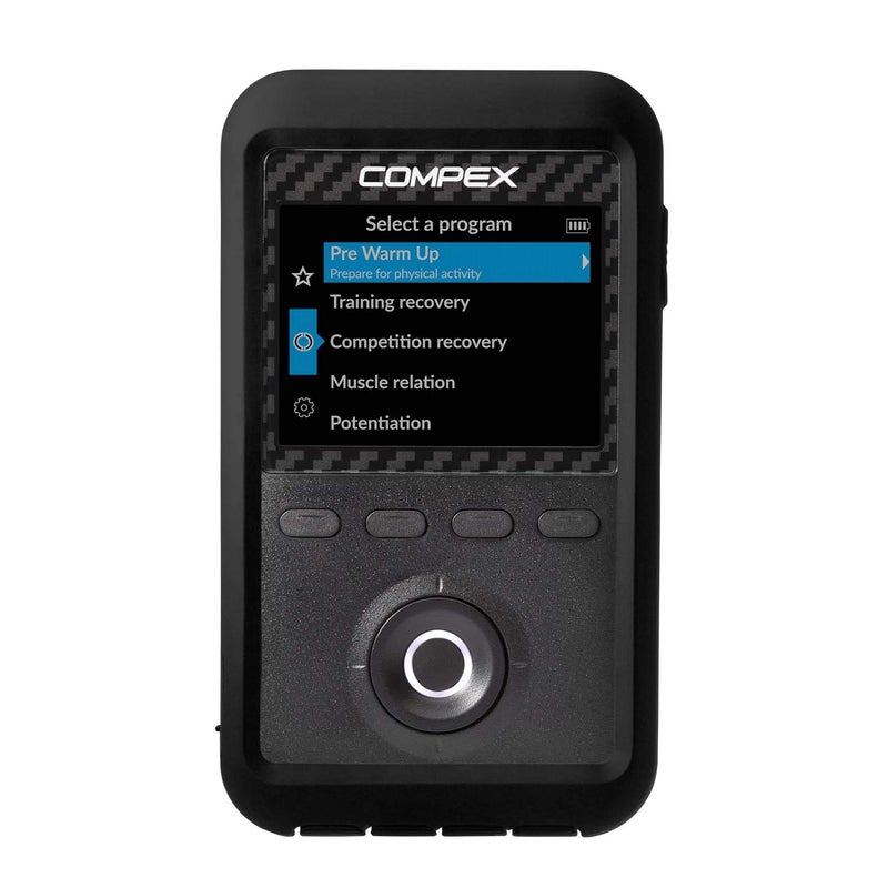 Compex Sport Elite 3.0 Muscle Stimulator with TENS Kit, 10 Programs Helps facilitate and Improve Muscle Performance, Black - Image 1