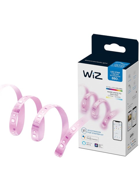 Wiz Smart-Lightstrip Color Led, Multicolor, 1 M Extension, 880 Lm, 929002532101