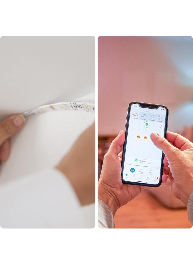 Wiz - Wiz Smart-Lightstrip Color Led, Multicolor, 1 M Extension, 880 Lm, 929002532101 - Image 1