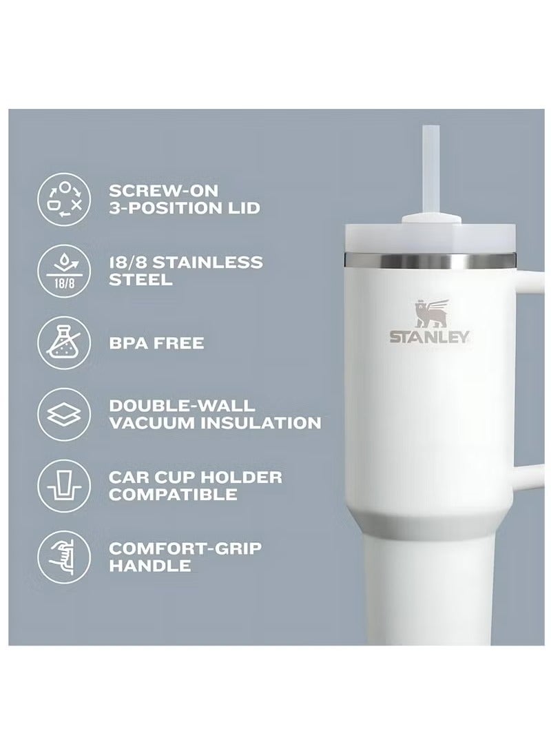 Stanley Stanley Quencher H2O Tumbler, 1.18 L Capacity, Insulated Mug with Handle and Straw, Leakproof, For Hot And Cold Beverage, Travel Mug  - Image 2