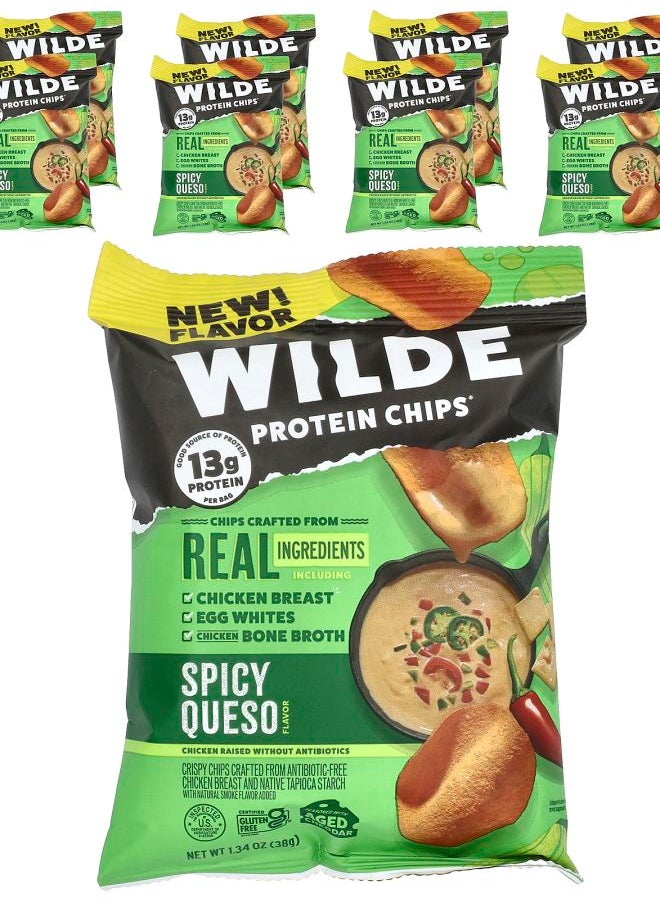 Protein Chips Spicy Queso 8 Bags 1.34 oz (38 g) Each - pzsku/Z35639C4D64F6EF80B936Z/45/_/1740571629/55bb8bc2-23fc-4a65-991c-f34a26078e3a