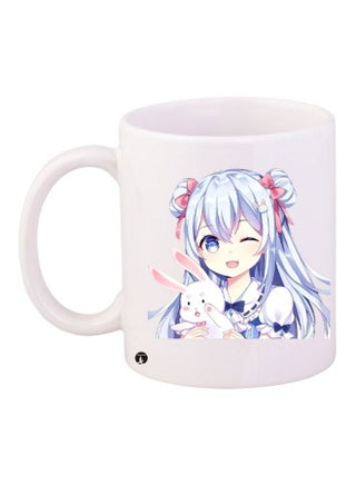 Anime Girl Printed Ceramic Coffee Mug White/Blue/Pink 11ounce - pzsku/Z3563E5D25DE34CF0180EZ/45/_/1723224688/841061fc-4be5-4de0-a7a0-01b62aad696f
