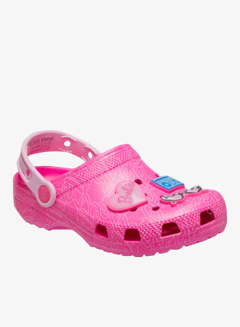 crocs Kids Mattel Pink Barbie Classic Clog