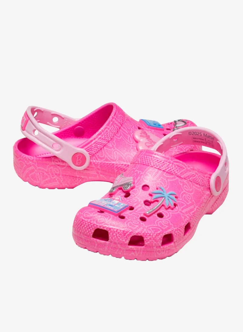 كروكس شبشب باربي كلاسيك وردي للأطفال من ماتيل