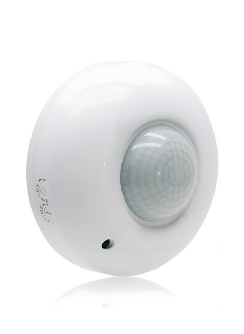 360 Degree Ceiling Mount Occupancy Sensor, 110-240V PIR Motion Sensor Switch, High Sensitive Movement Detector Light Switch, Neutral Required(Max Detection Distance: 6 m)