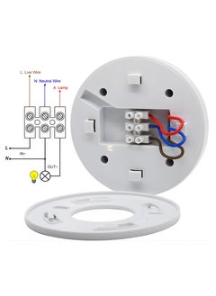 Next Life 360 Degree Ceiling Mount Occupancy Sensor, 110-240V PIR Motion Sensor Switch, High Sensitive Movement Detector Light Switch, Neutral Required(Max Detection Distance: 6 m)  - Image 3