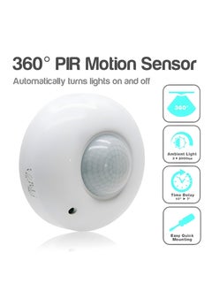 Next Life 360 Degree Ceiling Mount Occupancy Sensor, 110-240V PIR Motion Sensor Switch, High Sensitive Movement Detector Light Switch, Neutral Required(Max Detection Distance: 6 m)  - Image 4