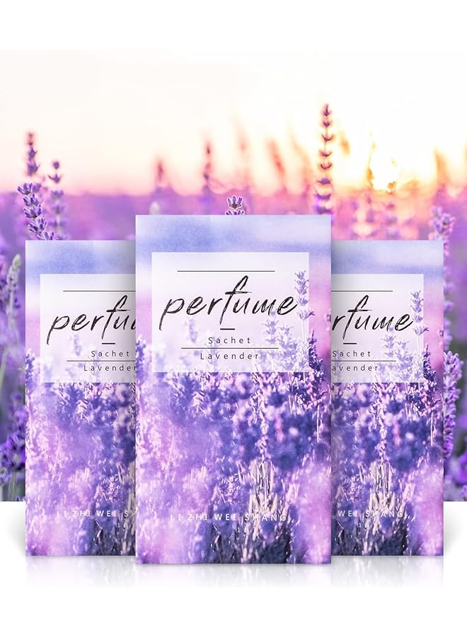 erorex Pack Scent Sachets Lavender Sachet Bags Air Freshener Hanging Closet Deodorizer Scented Room Fragrance Aroma Bag Suit For Locker Car Closet Gym Bag - Image 1