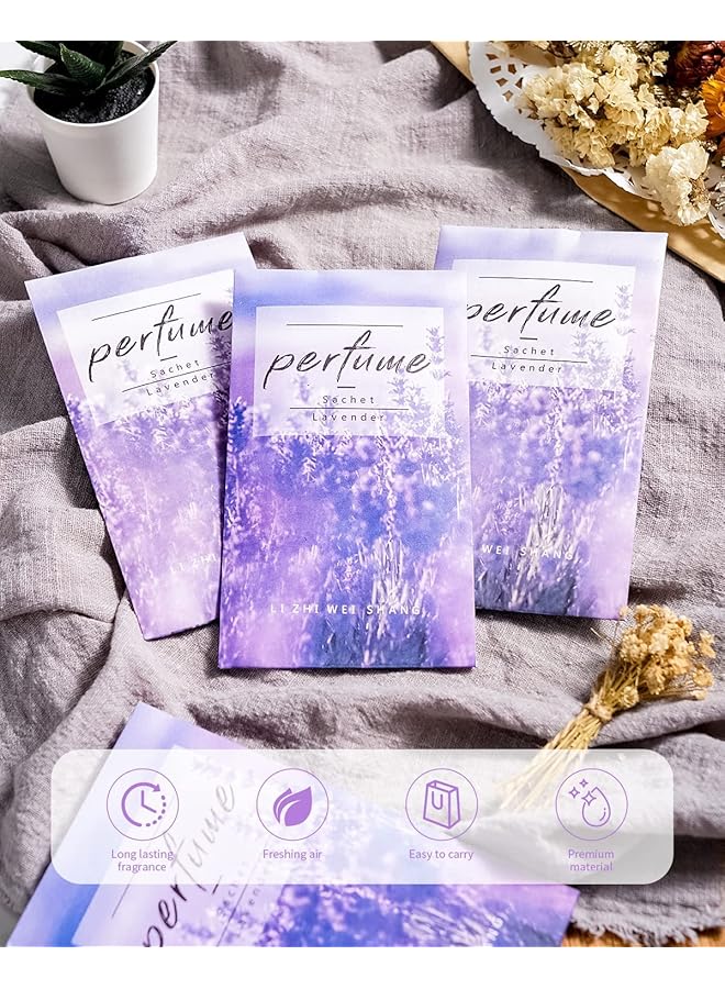 erorex Pack Scent Sachets Lavender Sachet Bags Air Freshener Hanging Closet Deodorizer Scented Room Fragrance Aroma Bag Suit For Locker Car Closet Gym Bag - Image 4