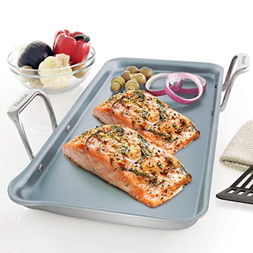 Chantal Stainless Steel Griddle, 19" x 9.5" (Ceramic Non Stick) - Image 5