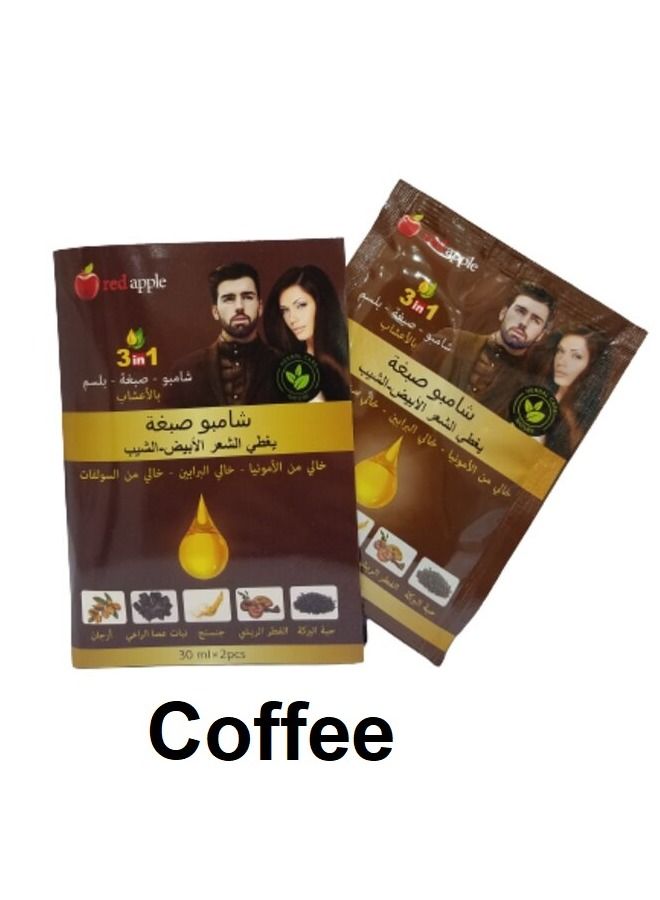 Coffee Dye Shampoo That Covers White Gray Hair
