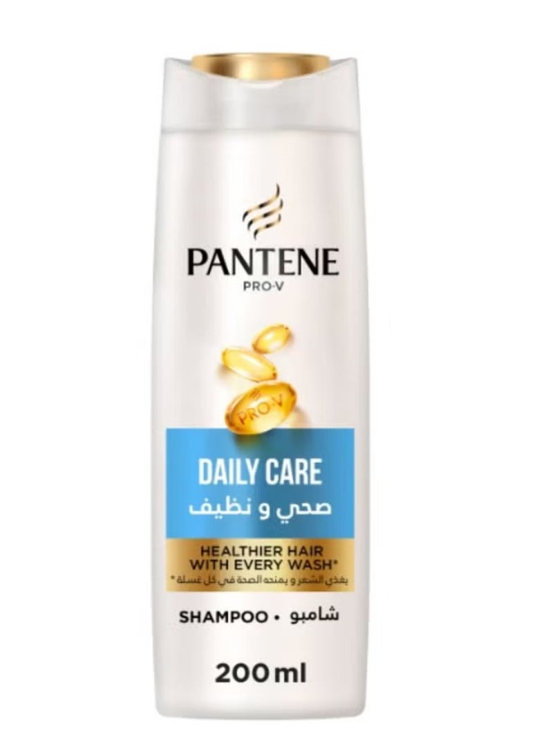 Pantene Pro-V Daily Care 2in1 Shampoo For Healthier Hair 200ml - Image 2