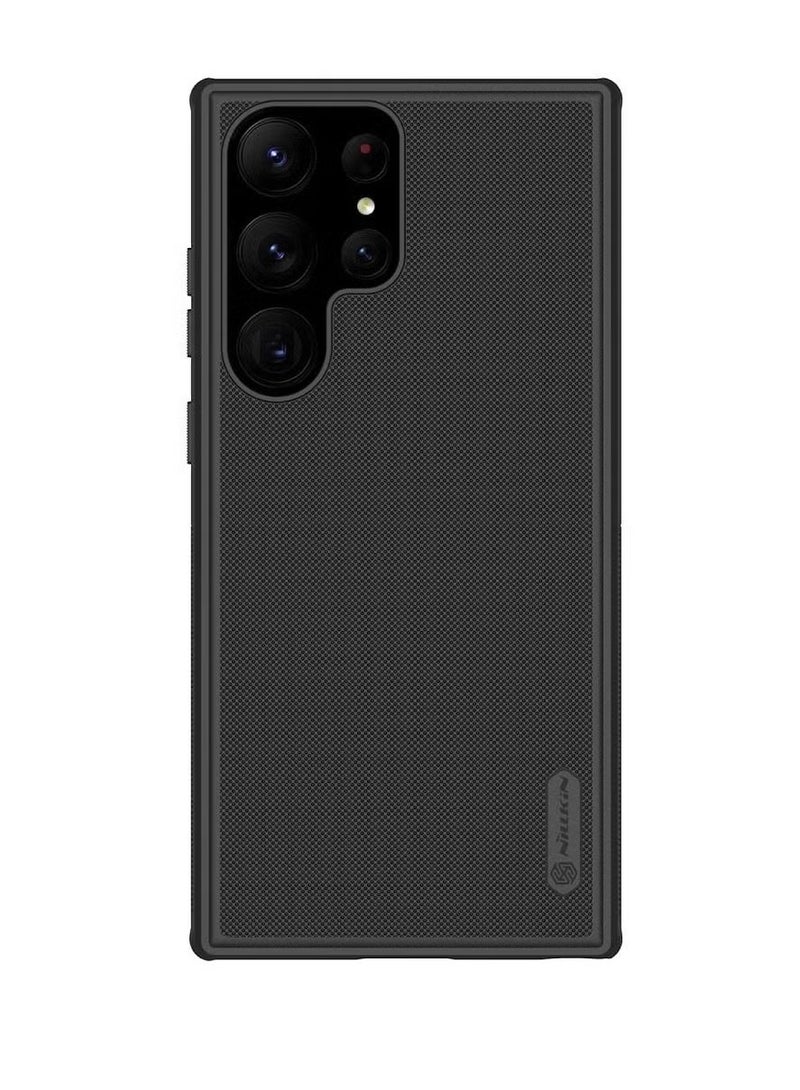 Nillkin Super Frosted Shield Pro Matte Case for Samsung S24 Ultra - Premium Black Matte Finish with Superior Protection - Image 1