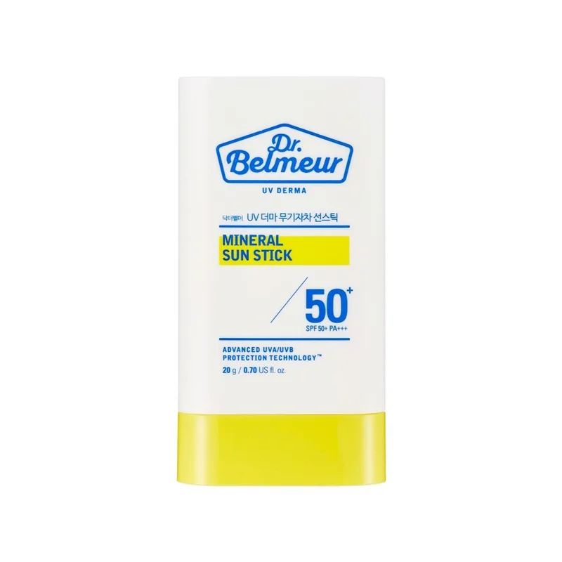 THE FACE SHOP DR.BELMEUR UV DERMA MINERAL SUN STICK SPF50+PA+++