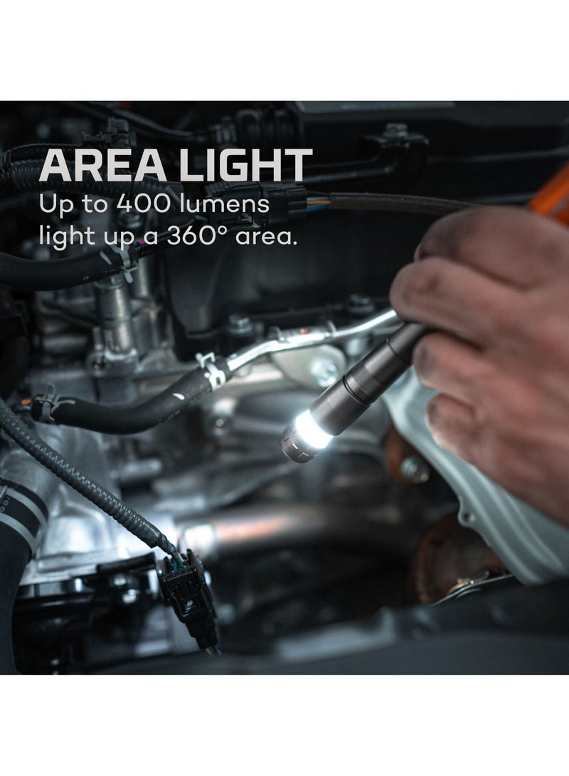 NEBO INSPECTOR 500+ Rechargeable 500 Lumen Handheld Flashlight Featuring Flex-Fuel - Image 3