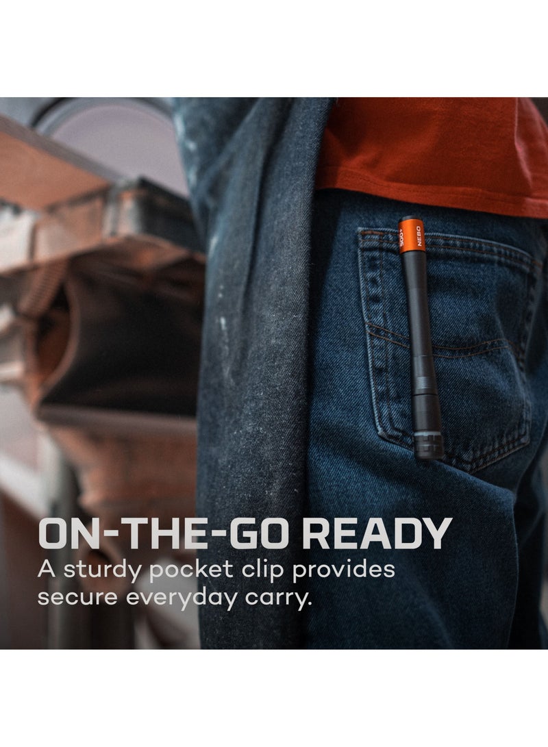 NEBO INSPECTOR 500+ Rechargeable 500 Lumen Handheld Flashlight Featuring Flex-Fuel - Image 5