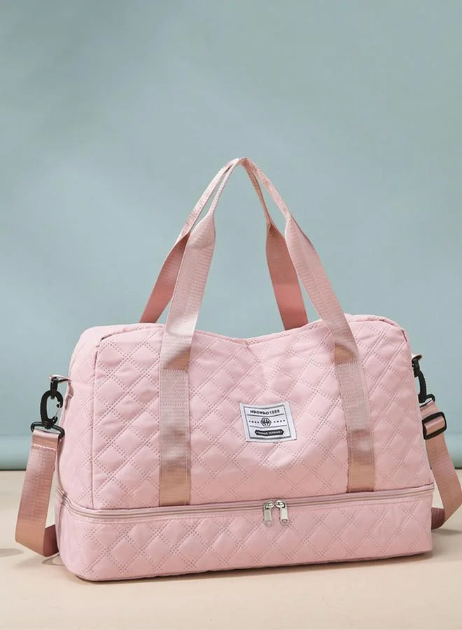Take Two Texture Double Top Handle Sports Bag