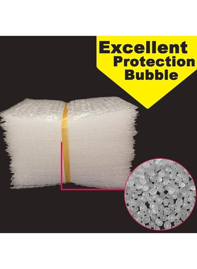 Bukela 100 Pcs 8" X 12" Bubble Bag Packaging Bags, Clear Bubble Bags, Double Layer Cushioning Packaging Bags for Mobile Packaging Storage Of Fragile Porcelain Tableware Electronics - Image 4